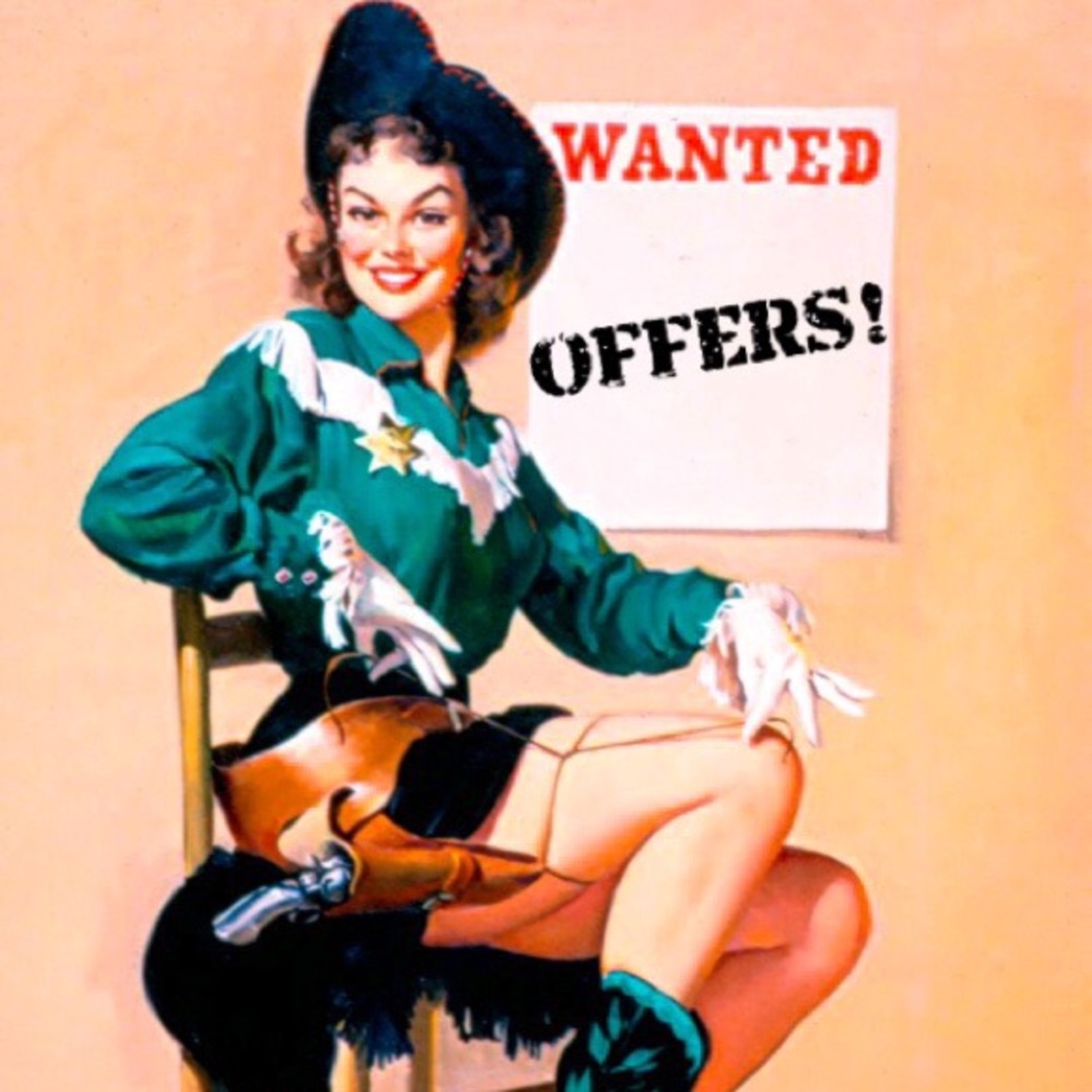 Offers welcome!